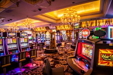 Casino with video gambling machines