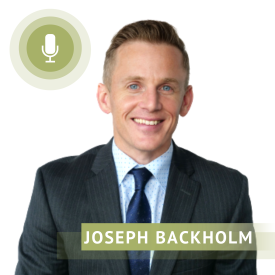 Joseph Backholm Headshot