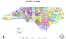NC Senate District Map