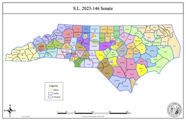 NC Senate District Map